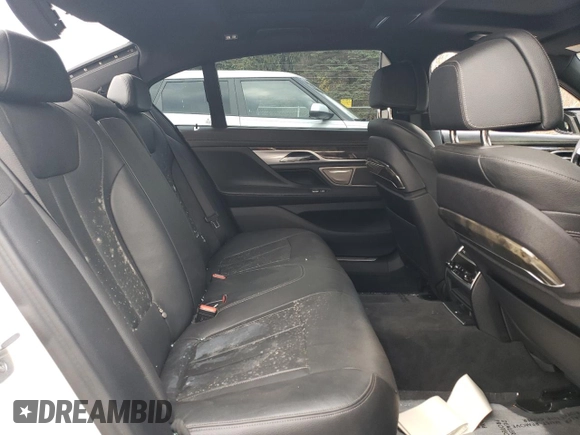 2017 BMW 7 Series 740e xDrive iPerformance with VIN WBA7J2C36HG497830, listed as a Copart auction lot 79948304 with 43,029 mi miles and Salvage Title. Bid and sale history available at carsss.com. Image 10.
