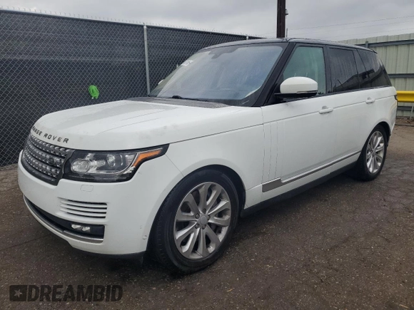 2016 Land Rover Range Rover HSE z VIN SALGS2VF4GA277183, wystawiony jako Copart lot #66071045 z przebiegiem 170 112 mil mil oraz Czysty tytuł • Clean title. Historia ofert i sprzedaży dostępna na DreamBid. Obrazek 1.