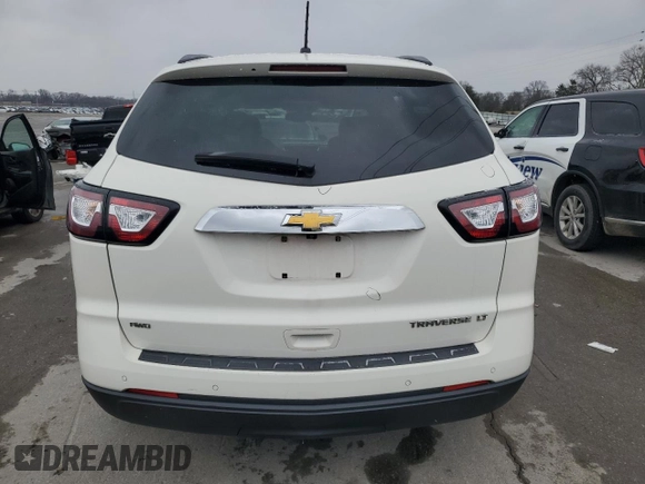 2015 Chevrolet Traverse LT with VIN 1GNKVHKDXFJ226050, listed as a Copart auction lot 87545385 with 129,120 mi miles and Salvage title. Bid and sale history available at DreamBid. Image 6.