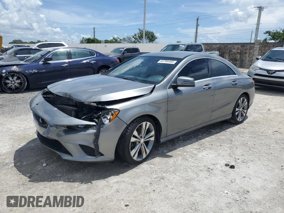 2014 Mercedes-Benz CLA 250 with VIN WDDSJ4EB2EN043469, listed as a Copart auction lot 63766465 with Not provided miles and Salvage title. Bid and sale history available at DreamBid. Image 1.