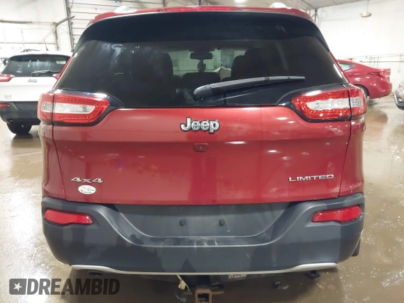 2017 Jeep Cherokee Limited z VIN 1C4PJMDB8HW625950, wystawiony jako IAAI lot #41650266 z przebiegiem 85 928 mil mil oraz . Historia ofert i sprzedaży dostępna na DreamBid. Obrazek 16.