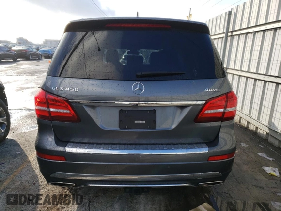 2019 Mercedes-Benz GLS with VIN 4JGDF6EE2KB220198, listed as a Copart auction lot 72709552 with 24,672 mi miles. Bid and sale history available at carsss.com. Image 6.