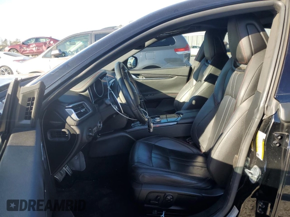 2017 Maserati Ghibli with VIN ZAM57XSS2H1249720, listed as a Copart auction lot 80409684 with 56,769 mi miles and Salvage Title. Bid and sale history available at carsss.com. Image 7.