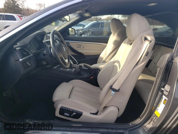 2016 BMW 4 Series 428i xDrive with VIN WBA3T1C58GP821704, listed as a Copart auction lot 85313344 with 62,868 mi miles and Salvage title. Bid and sale history available at DreamBid. Image 7.