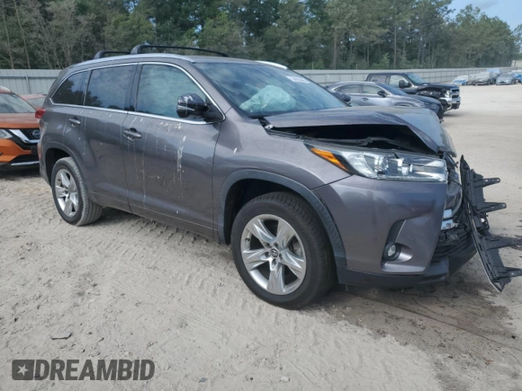 2019 Toyota Highlander Limited z VIN 5TDYZRFH0KS320526, wystawiony jako Copart lot #54825085 z przebiegiem 63 050 mil mil oraz Nie do naprawy • Non repairable. Historia ofert i sprzedaży dostępna na DreamBid. Obrazek 4.