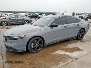2023 Honda Accord Sport with VIN 1HGCY2F55PA017872, listed as a Copart auction lot 53795605 with 62,857 mi miles and Salvage title. Bid and sale history available at DreamBid. Image 1.
