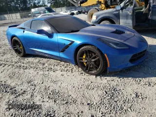 2016 Chevrolet Corvette Z51 1LT with VIN 1G1YH2D72G5104736, listed as a Copart auction lot 69770934 with 68,667 mi miles and Salvage Title. Bid and sale history available at carsss.com. Image 4.