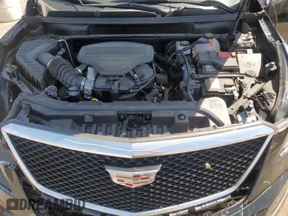 2023 Cadillac XT5 AWD Sport with VIN 1GYKNGRS8PZ100581, listed as a Copart auction lot 55157035 with 14,637 mi miles and Salvage title. Bid and sale history available at DreamBid. Image 12.