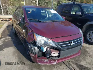 2023 Mitsubishi Mirage ES with VIN ML32FUFJ7PHF04917, listed as a IAAI auction lot 41203864 with 23,262 mi miles and . Bid and sale history available at DreamBid. Image 6.