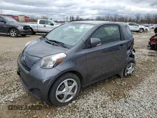 2012 Scion iQ with VIN JTNJJXB02CJ019649, listed as a Copart auction lot 49680745 with 111,374 mi miles and Salvage Title. Bid and sale history available at carsss.com. Image 1.