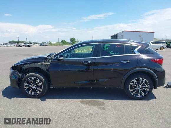 2017 Infiniti QX30 Premium with VIN SJKCH5CR1HA039616, listed as a IAAI auction lot 42267071 with 75,481 mi miles and . Bid and sale history available at DreamBid. Image 14.