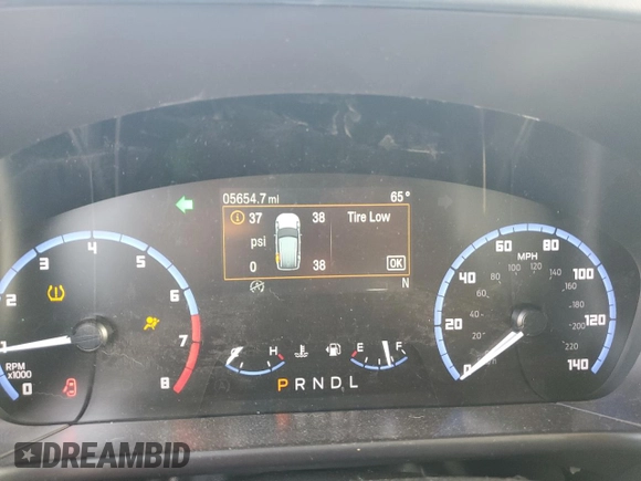 2024 Ford Bronco Sport Heritage with VIN 3FMCR9G69RRF40280, listed as a Copart auction lot 48956825 with 5,654 mi miles and Salvage title. Bid and sale history available at DreamBid. Image 9.