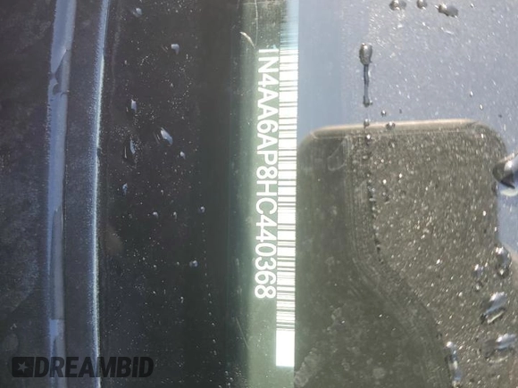 2017 Nissan Maxima SV with VIN 1N4AA6AP8HC440368, listed as a Copart auction lot 48684055 with 96,400 mi miles and Salvage Title. Bid and sale history available at DreamBid. Image 12.
