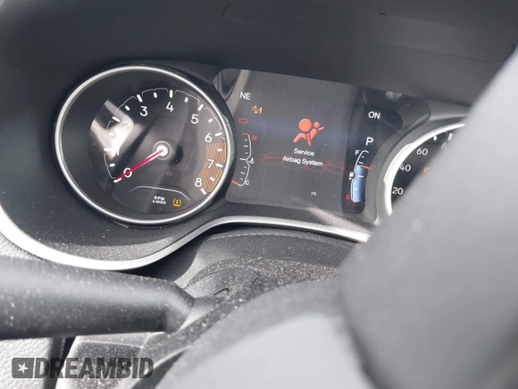 2021 Jeep Compass Limited with VIN 3C4NJDCB3MT601337, listed as a IAAI auction lot 41808321 with 38,209 mi miles and . Bid and sale history available at DreamBid. Image 7.