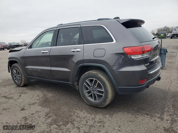 2019 Jeep Grand Cherokee Limited X with VIN 1C4RJFBT7KC620148, listed as a Copart auction lot 78851074 with 57,782 mi miles and Salvage Title. Bid and sale history available at carsss.com. Image 2.