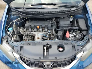 2015 Honda Civic Sedan EX-L with VIN 2HGFB2F96FH504029, listed as a Copart auction lot 66495164 with 142,837 mi miles and Salvage Title. Bid and sale history available at carsss.com. Image 11.
