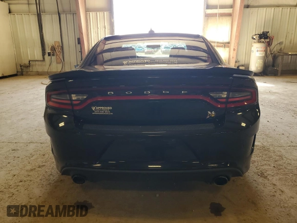 2019 Dodge Charger Scat Pack with VIN 2C3CDXGJ3KH553415, listed as a Copart auction lot 51308405 with 110,860 mi miles and Salvage Title. Bid and sale history available at DreamBid. Image 6.