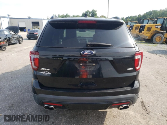 2016 Ford Explorer Sport with VIN 1FM5K8GT9GGB93163, listed as a Copart auction lot 65944455 with 151,451 mi miles and Clean title. Bid and sale history available at DreamBid. Image 6.