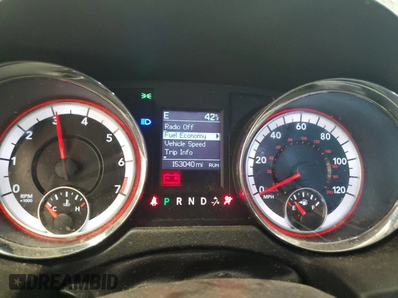 2017 Dodge Grand Caravan GT with VIN 2C4RDGEG8HR671959, listed as a Copart auction lot 42747575 with 153,040 mi miles and Non Repairable. Bid and sale history available at DreamBid. Image 9.