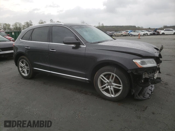 2016 Audi Q5 Premium with VIN WA1C2AFP4GA137233, listed as a Copart auction lot 50878535 with 120,200 mi miles and Salvage Title. Bid and sale history available at carsss.com. Image 4.