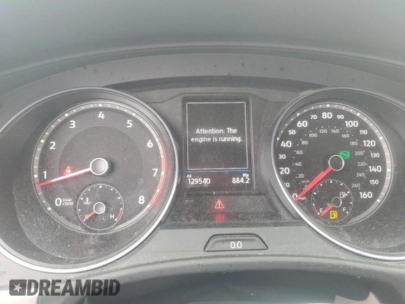 2018 Volkswagen Atlas SEL z VIN 1V2MR2CA4JC595070, wystawiony jako Copart lot #60683785 z przebiegiem 129 540 mil mil oraz Szkoda całkowita • Salvage title. Historia ofert i sprzedaży dostępna na DreamBid. Obrazek 9.