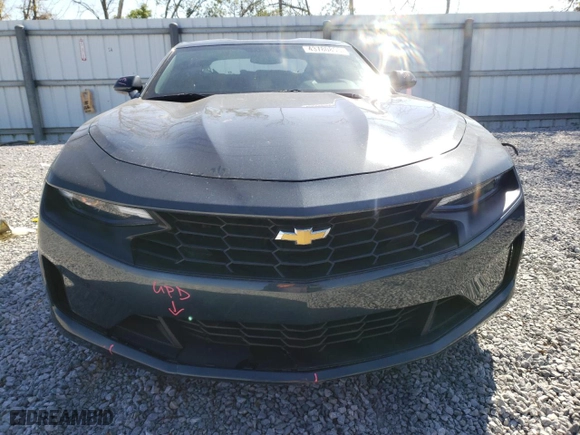 2021 Chevrolet Camaro 1LT with VIN 1G1FB1RX9M0123949, listed as a Copart auction lot 43780855 with 34,882 mi miles and Non Repairable. Bid and sale history available at carsss.com. Image 5.