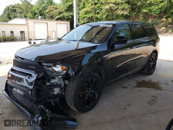 2020 Dodge Durango GT with VIN 1C4RDHDG6LC145953, listed as a Copart auction lot 59285865 with 116,151 mi miles and Salvage title. Bid and sale history available at DreamBid. Image 1.