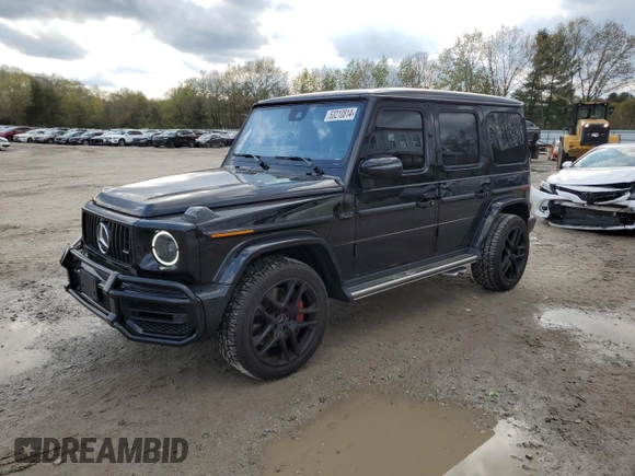2021 Mercedes-Benz G 63 AMG with VIN W1NYC7HJ2MX388029, listed as a Copart auction lot 53210814 with 30,805 mi miles and . Bid and sale history available at DreamBid. Image 1.