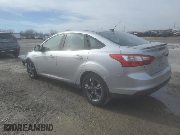 2014 Ford Focus SE with VIN 1FADP3F24EL264003, listed as a Copart auction lot 43800485 with 138,390 mi miles and Salvage Title. Bid and sale history available at DreamBid. Image 2.