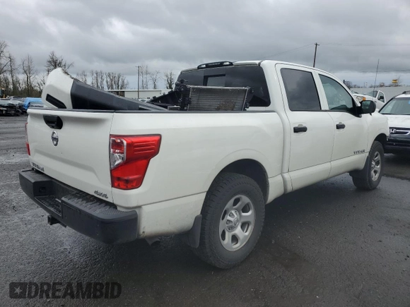 2021 Nissan Titan S with VIN 1N6AA1EC9MN529818, listed as a Copart auction lot 47041365 with 70,273 mi miles and Salvage title. Bid and sale history available at DreamBid. Image 3.