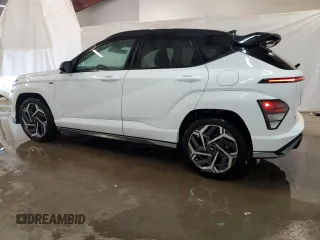 2024 Hyundai Kona N Line with VIN KM8HA3A34RU111730, listed as a Copart auction lot 52965025 with 18,827 mi miles and Clean Title. Bid and sale history available at carsss.com. Image 2.