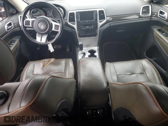 2011 Jeep Grand Cherokee 70th Anniversary with VIN 1J4RR4GT3BC675003, listed as a Copart auction lot 85105224 with 184,430 mi miles and Salvage Title. Bid and sale history available at carsss.com. Image 8.