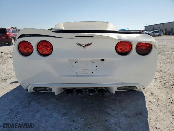 2007 Chevrolet Corvette with VIN 1G1YY26U475101470, listed as a Copart auction lot 48898405 with 0 mi miles and Salvage Title. Bid and sale history available at carsss.com. Image 6.