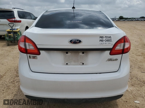 2012 Ford Fiesta S with VIN 3FADP4AJXCM123663, listed as a Copart auction lot 54307665 with 129,801 mi miles and Salvage Title. Bid and sale history available at DreamBid. Image 6.