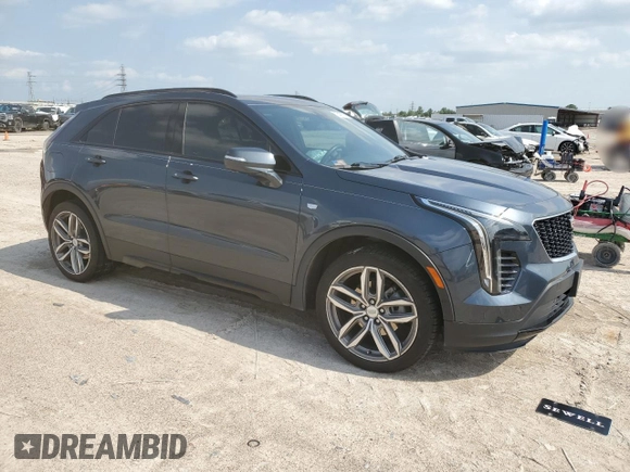 2020 Cadillac XT4 FWD Sport with VIN 1GYFZER40LF012664, listed as a Copart auction lot 54797915 with 59,393 mi miles and Salvage title. Bid and sale history available at DreamBid. Image 4.