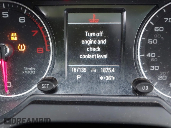 2016 Audi Q5 Premium Plus with VIN WA1L2AFP6GA046870, listed as a IAAI auction lot 41619585 with 167,139 mi miles. Bid and sale history available at carsss.com. Image 16.