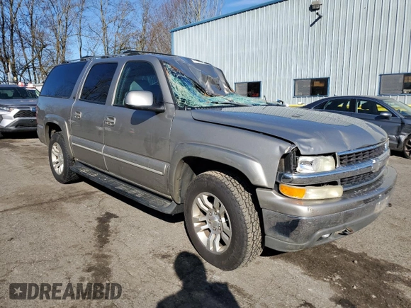 2002 Chevrolet Suburban LT with VIN 3GNFK16T02G332635, listed as a Copart auction lot 47309245 with 0 mi miles and Salvage Title. Bid and sale history available at carsss.com. Image 4.