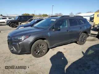 2024 Subaru Outback Onyx with VIN 4S4BTALC9R3270184, listed as a Copart auction lot 46277175 with 9,218 mi miles and Salvage title. Bid and sale history available at DreamBid. Image 1.