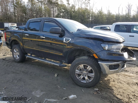 2020 Ford Ranger XL with VIN 1FTER4FH8LLA44430, listed as a Copart auction lot 44298085 with 75,485 mi miles and Salvage Title. Bid and sale history available at carsss.com. Image 4.