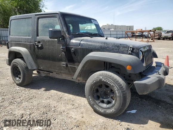 2013 Jeep Wrangler Sport with VIN 1C4AJWAG7DL670990, listed as a Copart auction lot 49910235 with 109,892 mi miles and Salvage Title. Bid and sale history available at carsss.com. Image 4.
