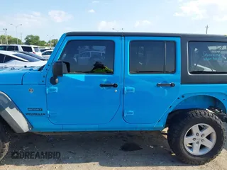 2017 Jeep Wrangler Unlimited Sport with VIN 1C4BJWDG2HL635831, listed as a IAAI auction lot 42172316 with 95,510 mi miles and . Bid and sale history available at DreamBid. Image 15.