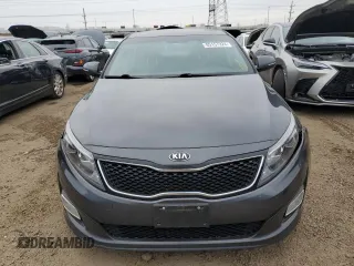 2015 Kia Optima LX with VIN KNAGM4A79F5642604, listed as a Copart auction lot 85157924 with 62,066 mi miles and Salvage Title. Bid and sale history available at carsss.com. Image 5.