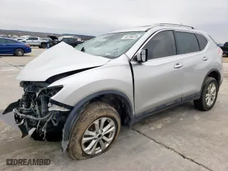 2015 Nissan Rogue SL with VIN 5N1AT2MV1FC893683, listed as a Copart auction lot 46156415 with 0 mi miles and Salvage Title. Bid and sale history available at carsss.com. Image 1.
