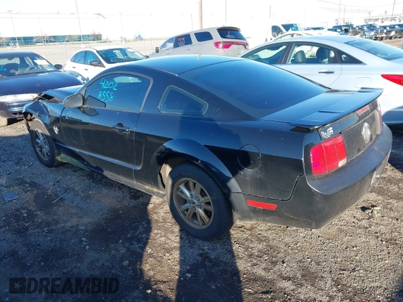 2009 Ford Mustang with VIN 1ZVHT80NX95113701, listed as a IAAI auction lot 42028558 with 100,224 mi miles and . Bid and sale history available at carsss.com. Image 3.