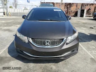 2013 Honda Civic Sdn LX with VIN 2HGFB2F50DH597561, listed as a Copart auction lot 50927385 with 142,034 mi miles and Salvage Title. Bid and sale history available at carsss.com. Image 5.
