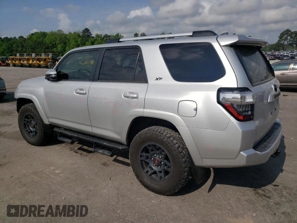 2022 Toyota 4Runner SR5 Premium with VIN JTENU5JR0N6049381, listed as a Copart auction lot 54142155 with 46,048 mi miles and Salvage title. Bid and sale history available at DreamBid. Image 2.