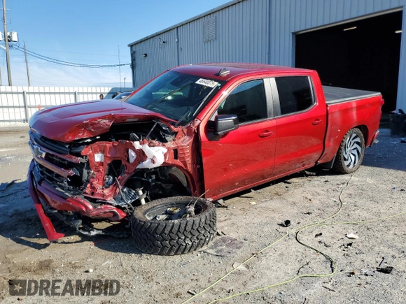 2022 Chevrolet Silverado 1500 RST with VIN 1GCUDEED8NZ503387, listed as a Copart auction lot 46640075 with 40,171 mi miles and Non Repairable. Bid and sale history available at DreamBid. Image 1.