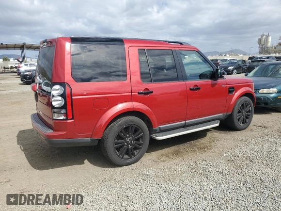 2016 Land Rover LR4 HSE with VIN SALAG2V63GA803553, listed as a Copart auction lot 54625365 with 137,736 mi miles and Clean Title. Bid and sale history available at DreamBid. Image 3.