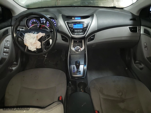 2013 Hyundai Elantra GLS PZEV with VIN 5NPDH4AE2DH446610, listed as a Copart auction lot 47135325 with 196,517 mi miles and Salvage Title. Bid and sale history available at carsss.com. Image 8.