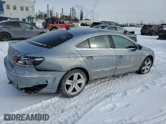 2014 Volkswagen CC Sport with VIN WVWBN7AN3EE523553, listed as a Copart auction lot 87627605 with 170,968 mi miles and Salvage Title. Bid and sale history available at carsss.com. Image 3.